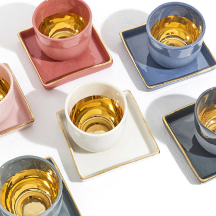 "Le Diverse" - Set 6 Tazzine